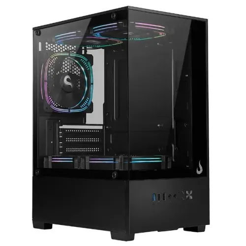 Gabinete Gamer Rise Mode Prisma Glass 01