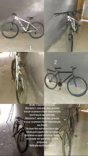 Vendo duas bicicletas