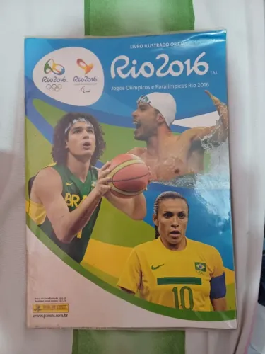 Álbum de figurinhas Olimpíadas 2016