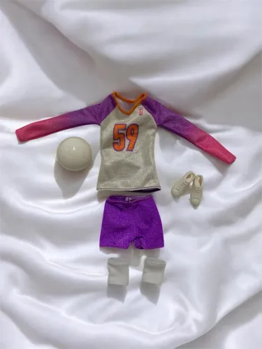 Roupa Berbie Jogadora de Vôlei - LEIA DESCRIÇÃO