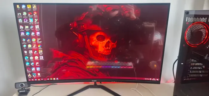 Monitor Gamer Curvo TIEM 32? Full HD 165Hz