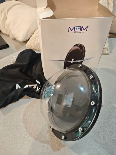 Dome para GoPro 6" MDM (MeuDome) Touch + Suportes e Gatilho