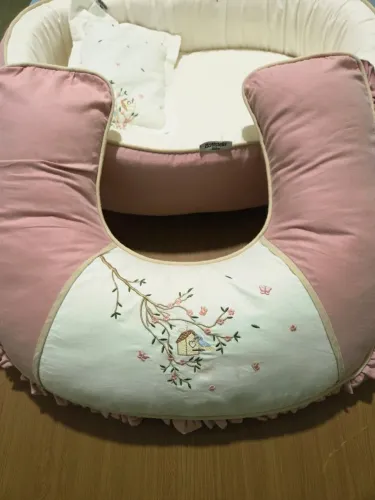 Kit Batistela Baby almofada de amamentação e ninho