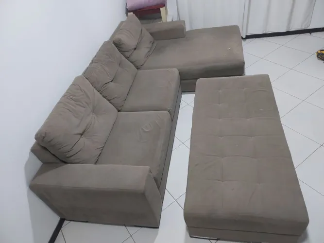 Sofá composto usado