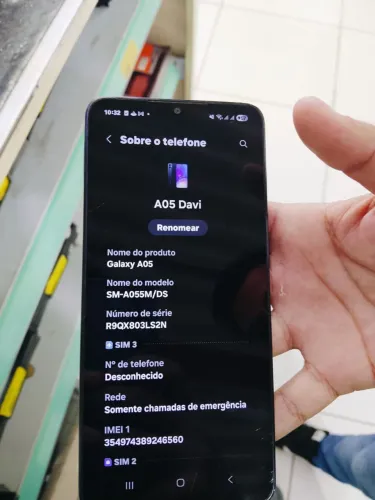 A05 128gb em boas condições
