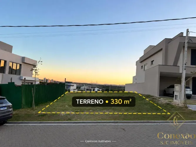 Terreno à venda, 331 m² por R$ 680.000 - Terras Alpha - São José dos Campos/SP