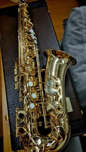 Sax alto weril spectra 2, sapatilhas novas