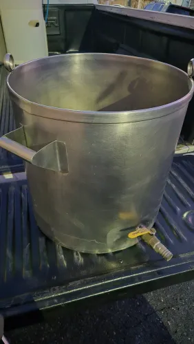 Panelas/caldeirões inox, fermentador e moedor fabricação cerveja