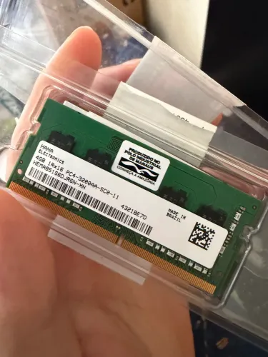 Memória ram 4GB Notebook