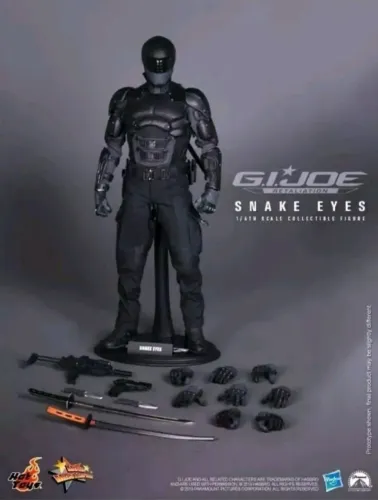 Snake Eyes Gi Joe 1/6 Hot Toys MMS 192