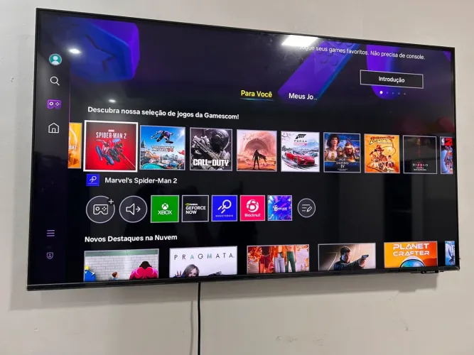 Tv 43 smart samsung Crystal uhd 4k modelo novo (entrego)