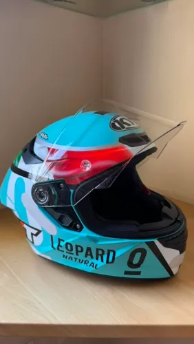 CAPACETE KYT LEOPARD-ITALY