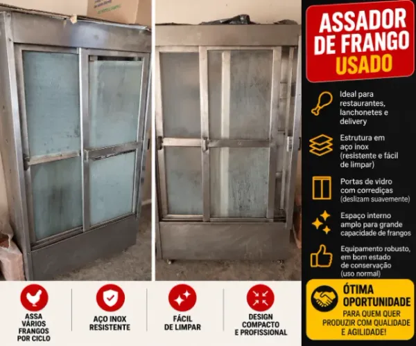 Máquina de assar frango