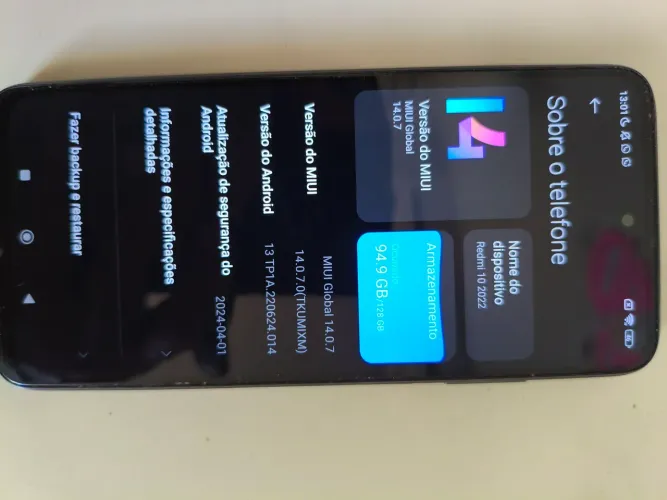 Celular Xiaomi redmi 10
