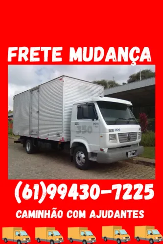 Frete e Mudança Aceitamos Cartão 