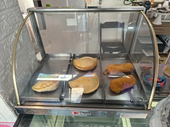 Vitrine quente para salgados