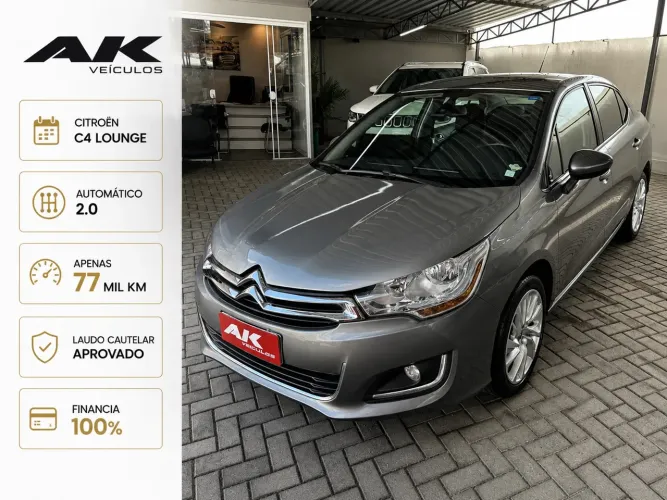 Citroen C4 Lounge Tendance 2.0 Flex 4P Aut. 2015