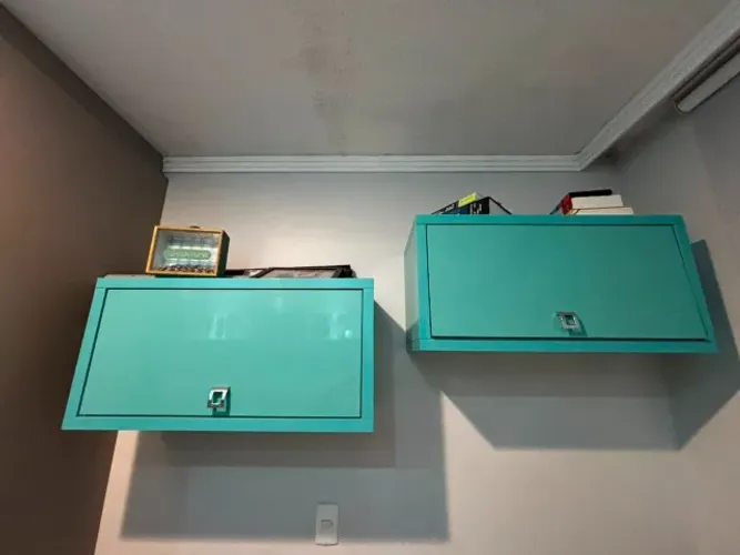 Mesa de Cabeceira e Nichos em MDF