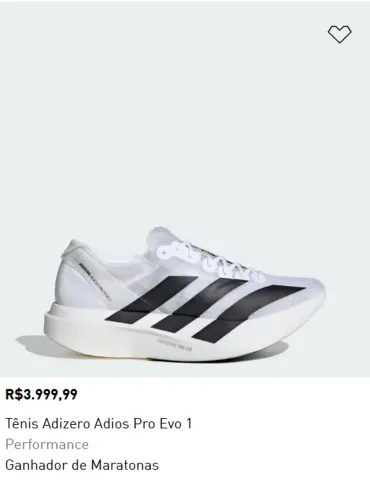 Tênis Adizero Adios Pro Evo 1