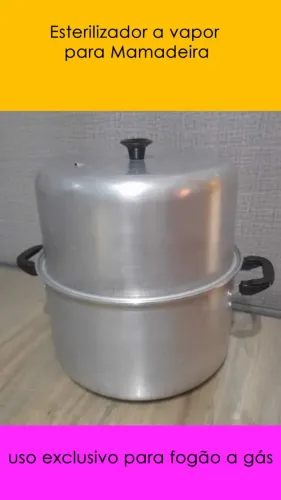 Esterilizador a vapor para Mamadeira