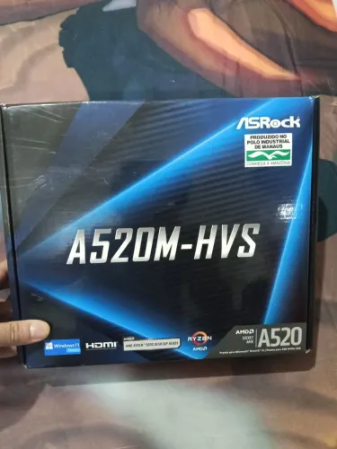 Placa mãe ASRockA520M-HVS