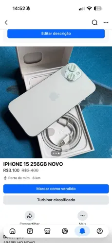 IPHONE 15 256GB