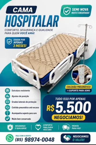 Cama Hospitalar