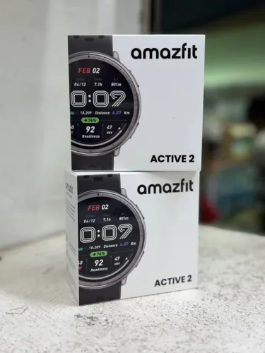 SmartWatch Amazfit Active 2 (Round) Black - Pronta Entrega- Novo e Lacrado