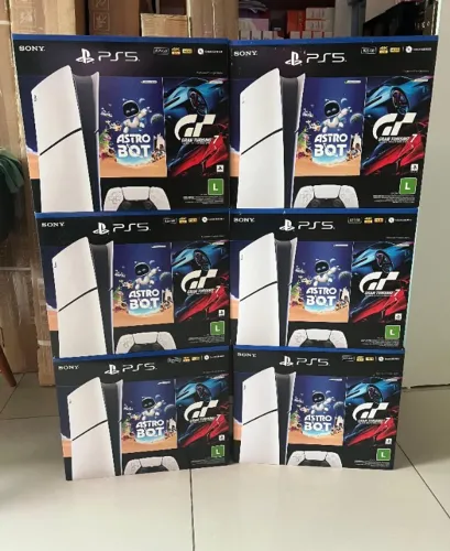 *Playstation®5 Slim Digital - Pacote Astro Bot E Gran Turismo 7 -*