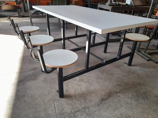 MESA PARA REFEITÓRIO DIRETO DA FABRICA