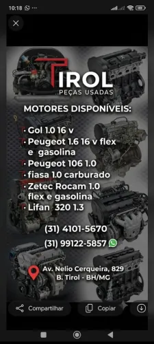 Motores usados