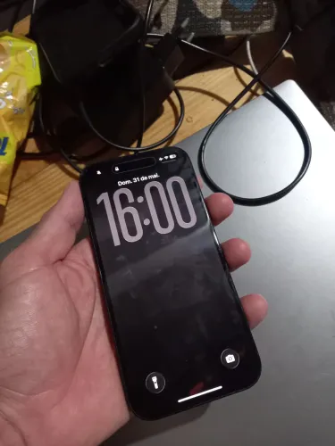 TROCO IPHONE 16 BLACK NA GARANTIA 