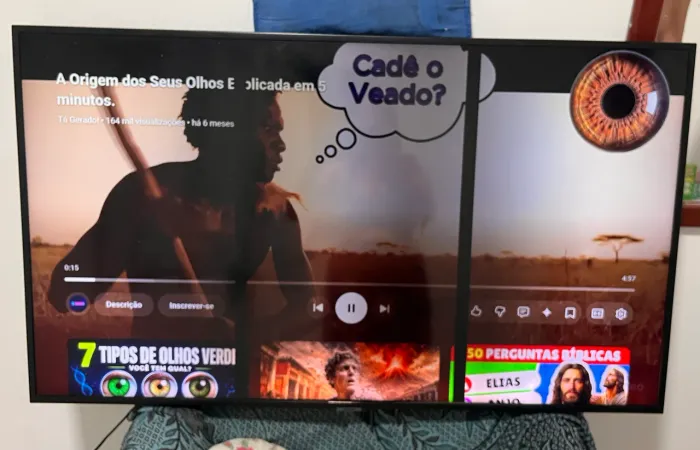 Vendo tv Samsung smart 50 pol pra retirada de peças 
