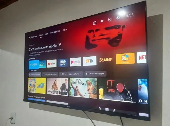 Smart tv Philips 50 polegadas 4k Android