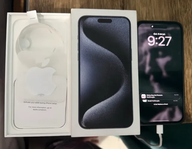 iPhone 15 Pro Max 256 GB - Azul - Excelente Estado