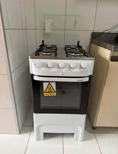 Fogão 4 bocas ( adaptado para gas natural)