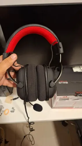 Headseat Zeus Lite Redragon Com Fio