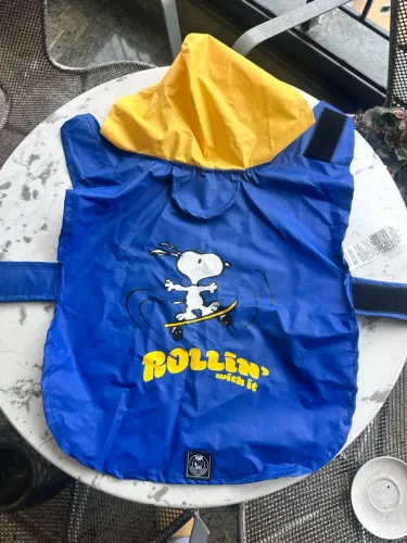 Capa de Chuva Pet Snoopy