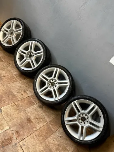 RODAS ARO 17 PNEUS NOVOS