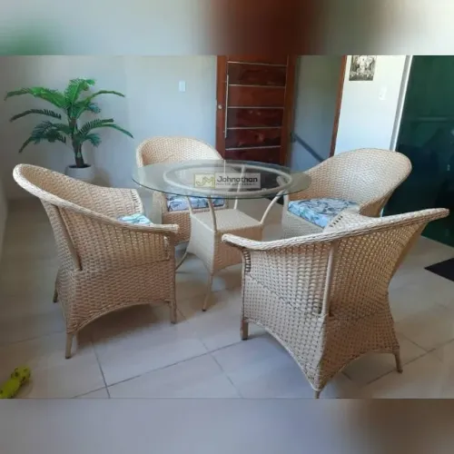 Conjunto de Poltronas Fibra Sintética Aba 