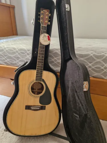 Violão Yamaha Japonês FG-350D elétrico com Case Rígido