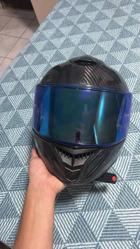 Capacete Norisk carbono troco aceito trocas