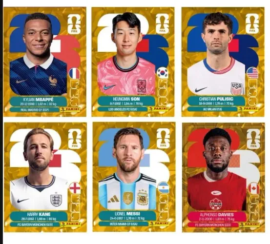 FIGURINHAS COPA 2026