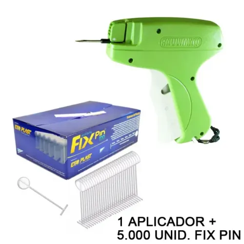 Pistola Aplicador De Etiqueta Tag Etiqueta de Preço Pinos Plasticos