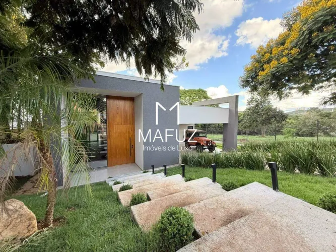 Casa para aluguel, 4 quartos, 2 suítes, 6 vagas, Condomínio Vitória Golf Residence - Lagoa