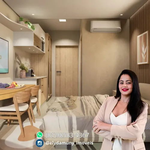 Repasse de Flat Studio com Excelente Localização na Praia de Tamandaré
