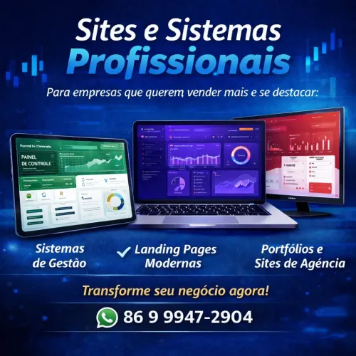 Seu negócio sem erros e com controle total
