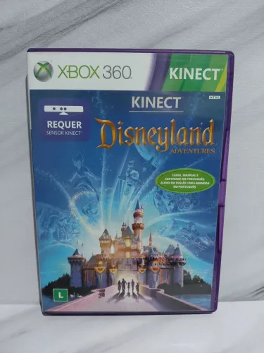 jogo xbox 360 kinect disneyland adventures