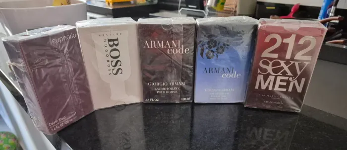 Perfumes importados inspiração 100 ml masculino e feminino 