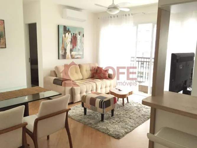 Apartamento para Locação com 2 dormitórios, sendo 1 suíte com 65m2, Mobiliado na Vila Olim
